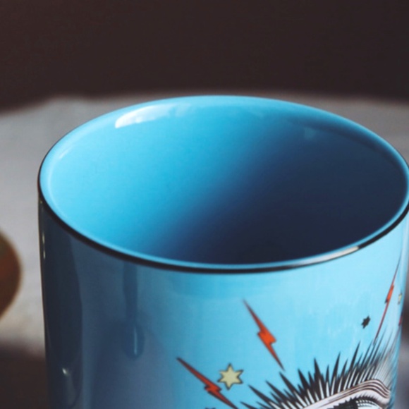 New! Blue Seeing Eye Storage Jar - Picture 5 of 5